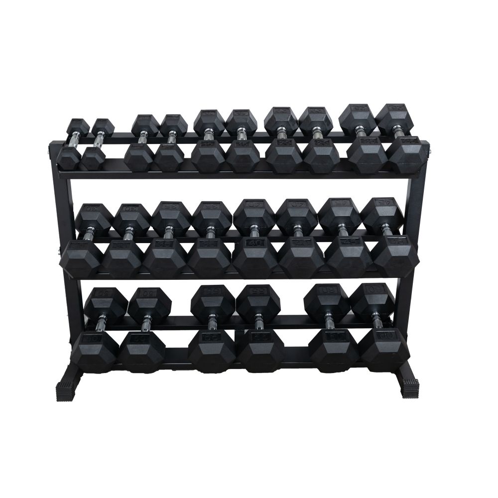 3 Tier Dumbbell Rack Fitness Products Direct